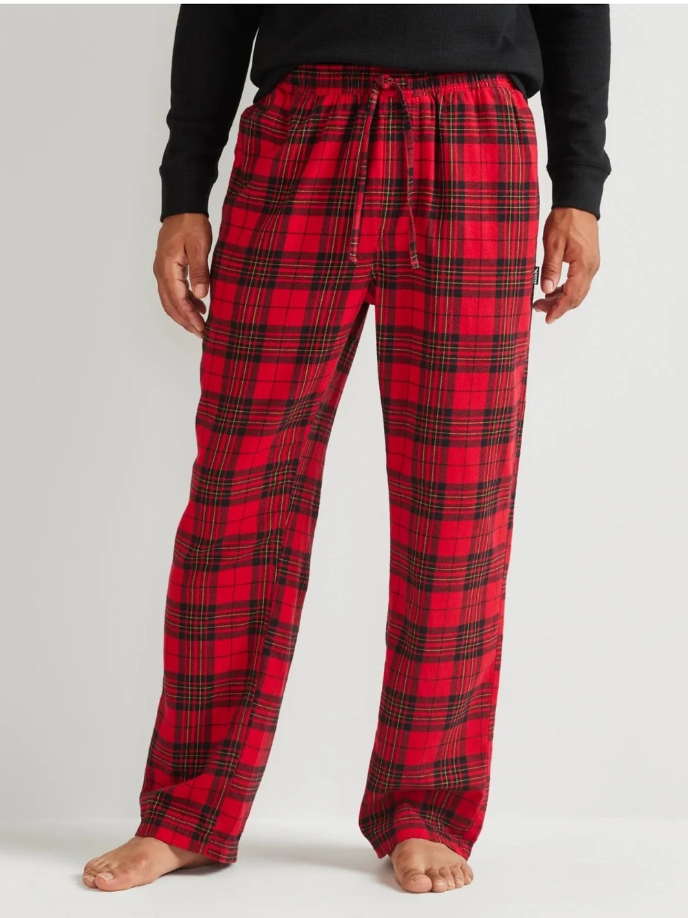 Men’s Eddie Bauer Favorite Flannel Pajama Pants Size M Brushed Cotton Lounge NWT